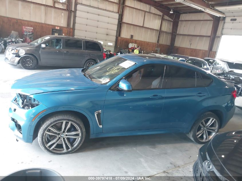 2015 BMW X6 M VIN: 5YMKW8C52F0R42905 Lot: 39797418