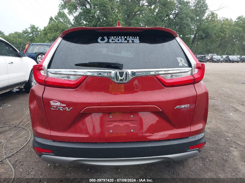 2018 Honda Cr-V Ex VIN: 5J6RW2H53JL021680 Lot: 39797420