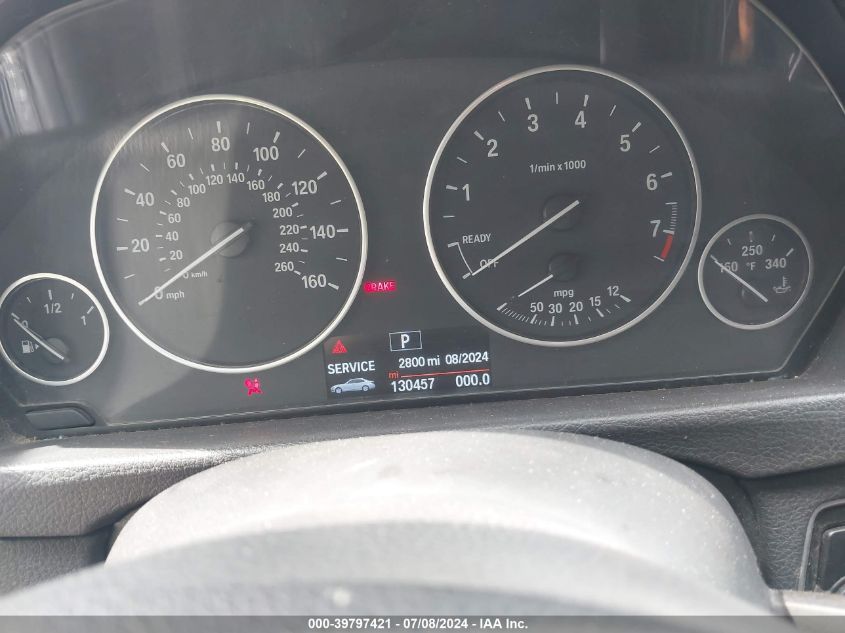 2015 BMW 328 I VIN: WBA3A5C55FF607271 Lot: 39797421