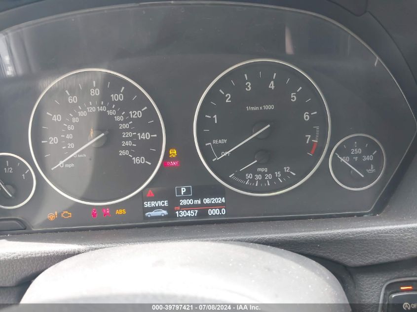 2015 BMW 328 I VIN: WBA3A5C55FF607271 Lot: 39797421