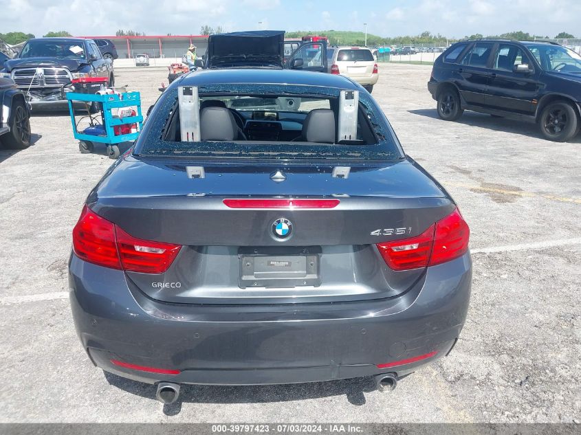 2015 BMW 435I I VIN: WBA3T3C50FP939515 Lot: 39797423