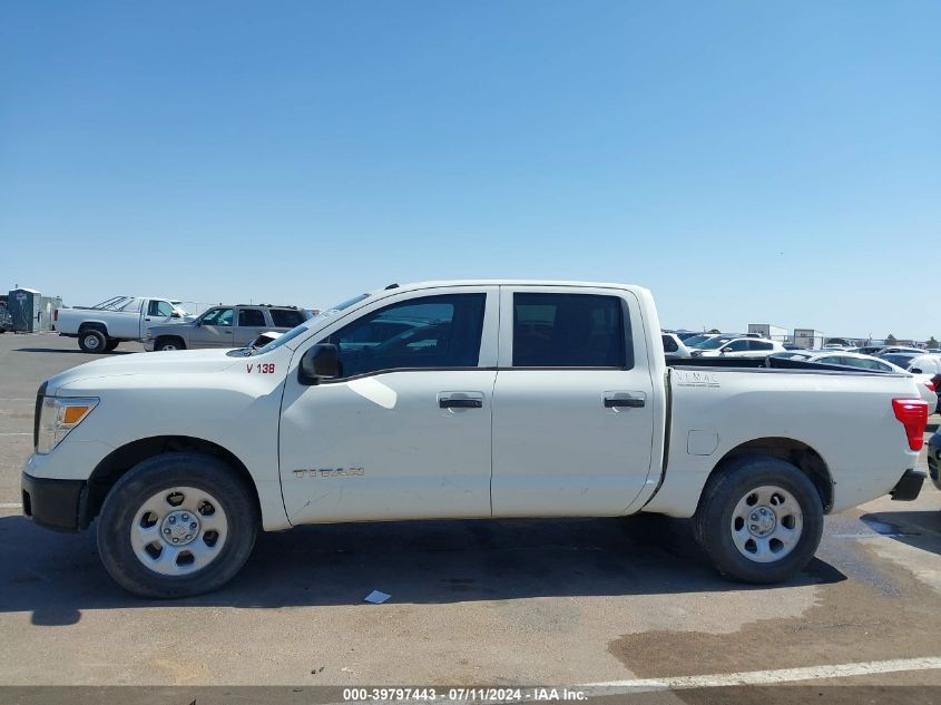 2019 Nissan Titan S VIN: 1N6AA1EJ0KN516905 Lot: 39797443