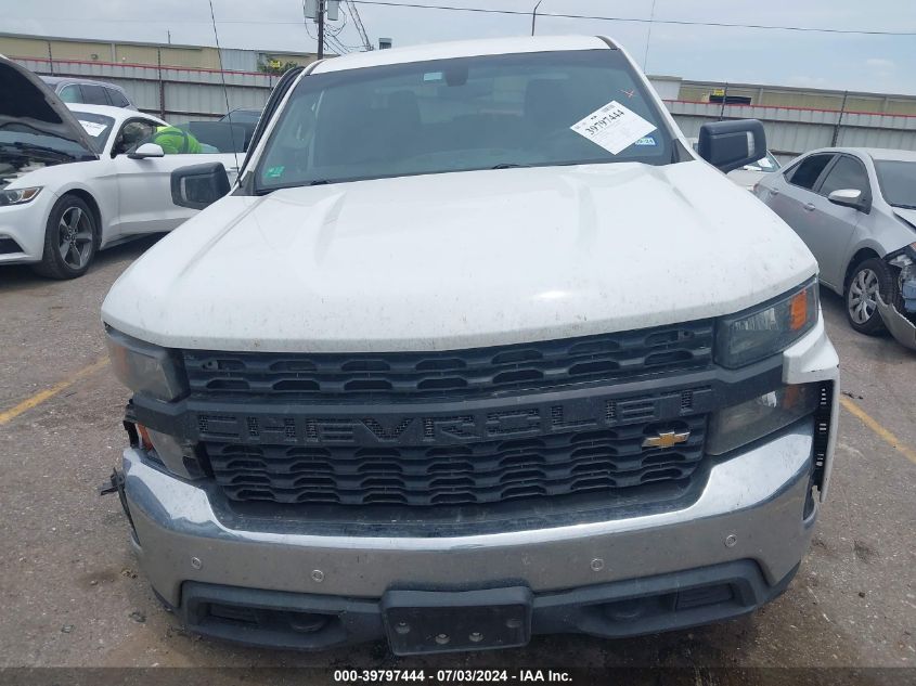 2021 Chevrolet Silverado 1500 2Wd Standard Bed Wt VIN: 3GCPWAEH6MG244268 Lot: 39797444