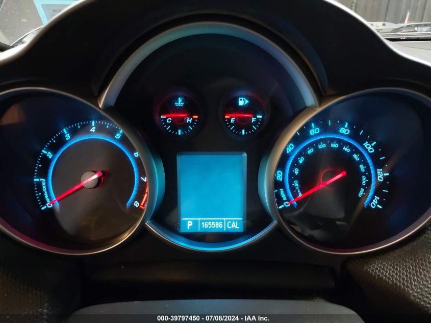 2011 Chevrolet Cruze 1Lt VIN: 1G1PF5S9XB7250676 Lot: 39797450