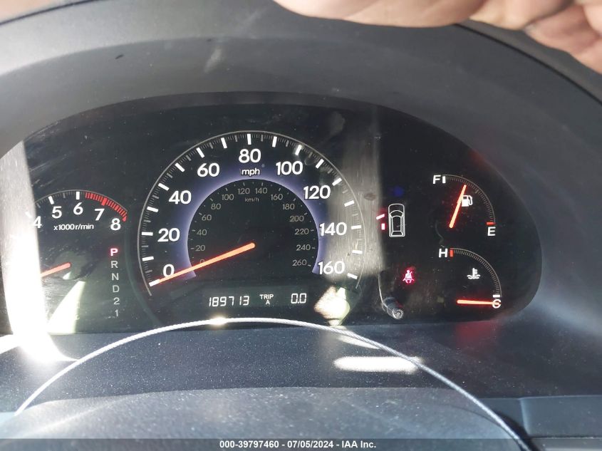 2010 Honda Odyssey Ex VIN: 5FNRL3H45AB029391 Lot: 39797460