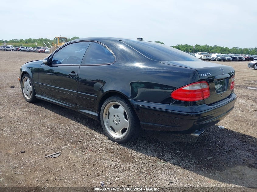 2002 Mercedes-Benz Clk 55 Amg 55 Amg VIN: WDBLJ74G92F194889 Lot: 39797472