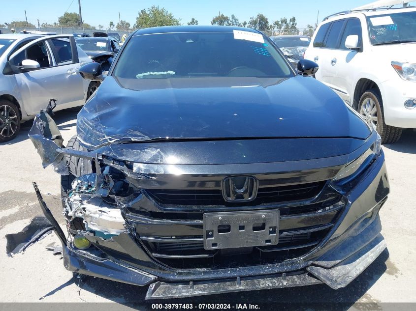 2022 Honda Accord Sport Special Edition VIN: 1HGCV1F46NA099747 Lot: 39797483