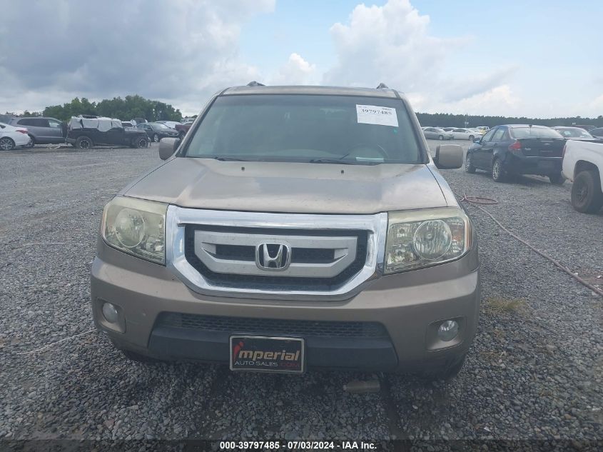 2010 Honda Pilot Ex-L VIN: 5FNYF4H54AB011028 Lot: 39797485