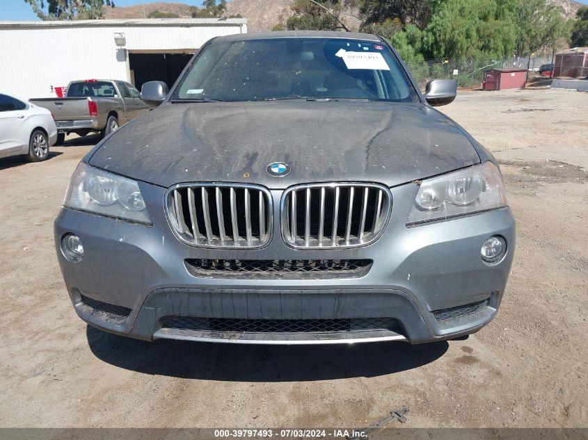 2014 BMW X3 xDrive28I VIN: 5UXWX9C5XE0D11381 Lot: 39797493