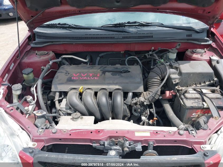 2003 Toyota Corolla S VIN: 1NXBR32E73Z066594 Lot: 39797515