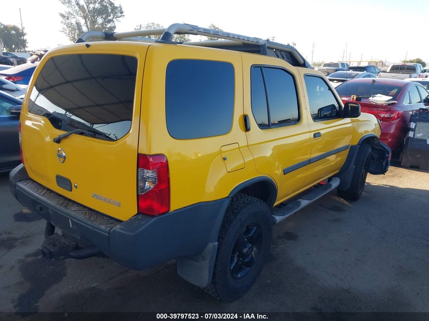 2002 Nissan Xterra Xe/Se VIN: 5N1ED28T52C586213 Lot: 39797523