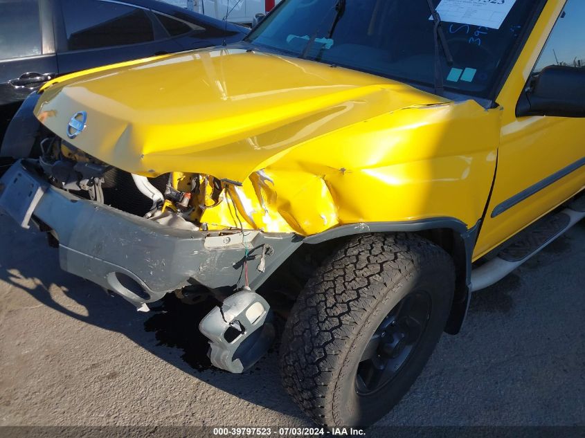 2002 Nissan Xterra Xe/Se VIN: 5N1ED28T52C586213 Lot: 39797523