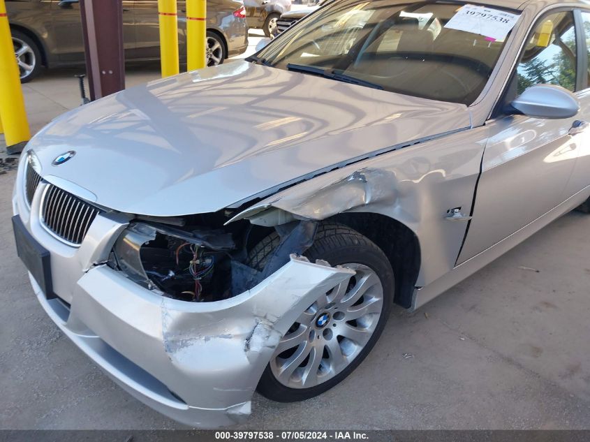 2006 BMW 330I VIN: WBAVB33556KR81459 Lot: 39797538