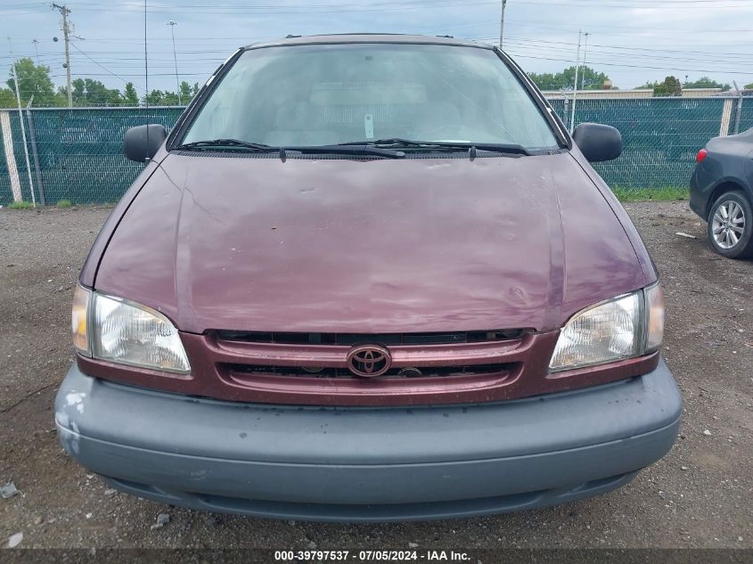2000 Toyota Sienna Le VIN: 4T3ZF13C1YU295196 Lot: 39797537