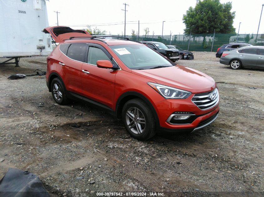 2017 Hyundai Santa Fe Sport 2.4L VIN: 5XYZUDLB9HG424055 Lot: 39797542