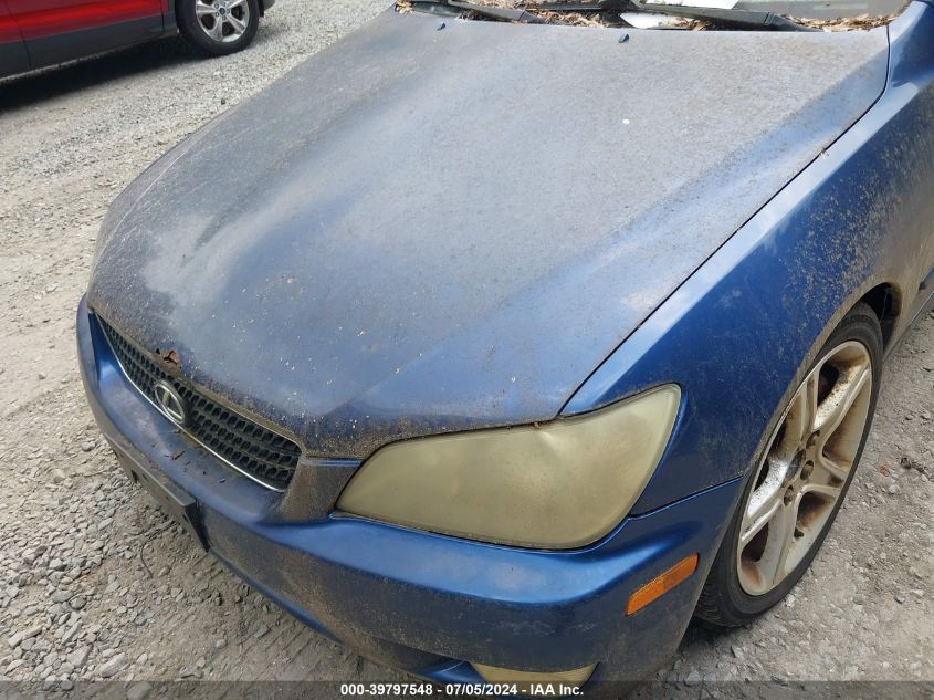 2003 Lexus Is 300 VIN: JTHBD192X30070678 Lot: 39797548