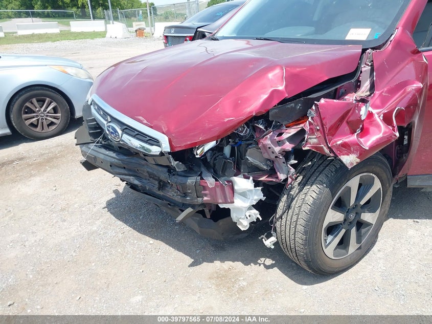 2018 Subaru Forester 2.5I Premium VIN: JF2SJADC3JH463609 Lot: 39797565