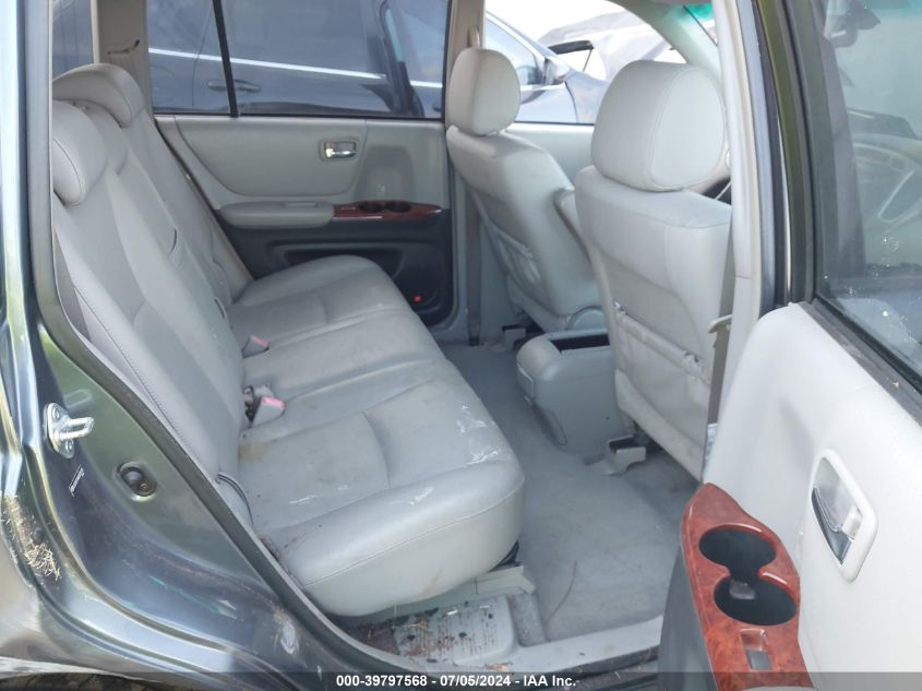 2004 Toyota Highlander Limited V6 VIN: JTEDP21AX40038188 Lot: 39797568