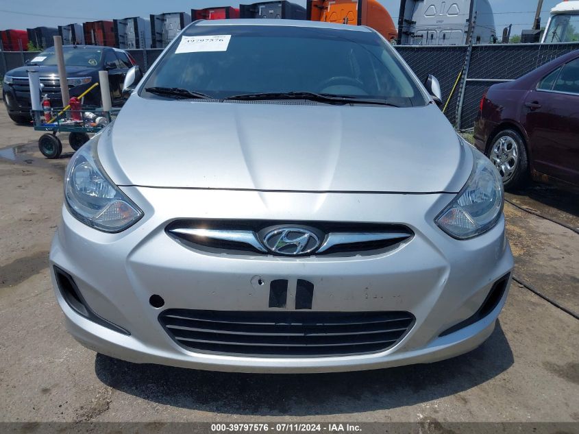 2013 Hyundai Accent Gls VIN: KMHCT4AE9DU314505 Lot: 39797576