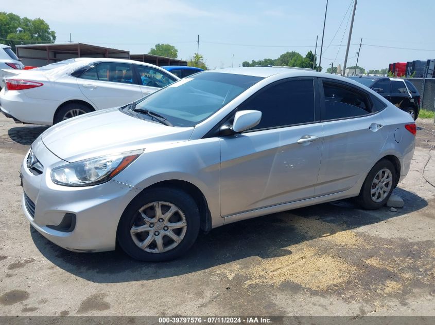 2013 Hyundai Accent Gls VIN: KMHCT4AE9DU314505 Lot: 39797576