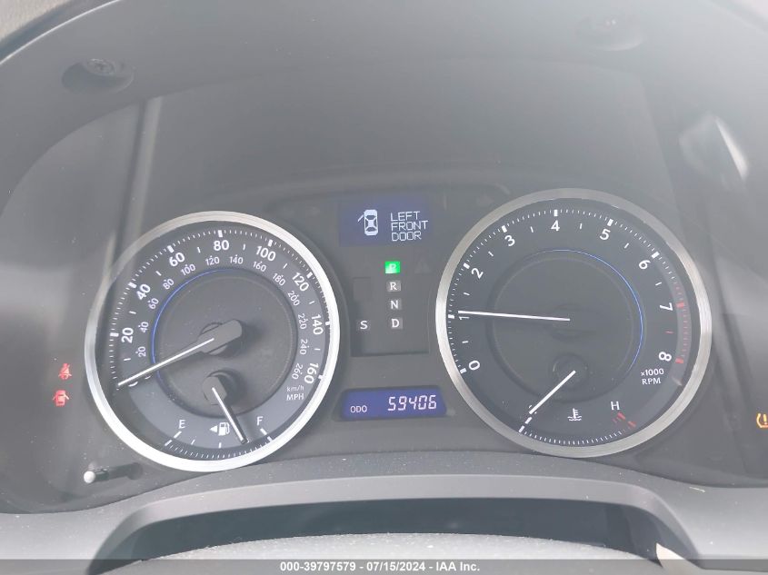 2013 Lexus Is 250 VIN: JTHBF5C25D5191519 Lot: 39797579