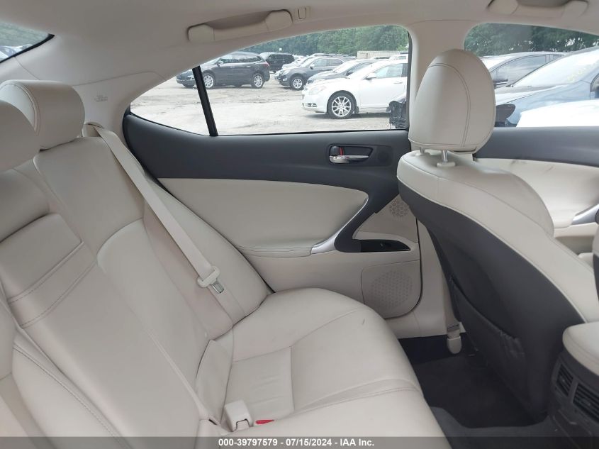 2013 Lexus Is 250 VIN: JTHBF5C25D5191519 Lot: 39797579