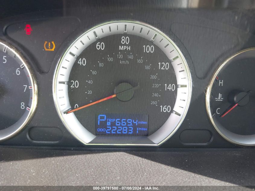 2009 Hyundai Sonata Limited VIN: 5NPEU46C69H488499 Lot: 39797580