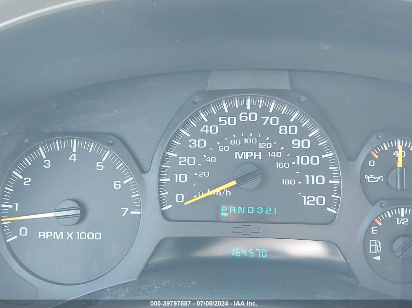 2003 Chevrolet Trailblazer Lt VIN: 1GNDT13S132413248 Lot: 39797587