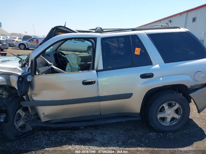 2005 Chevrolet Trailblazer Ls VIN: 1GNDT13S152216440 Lot: 39797590