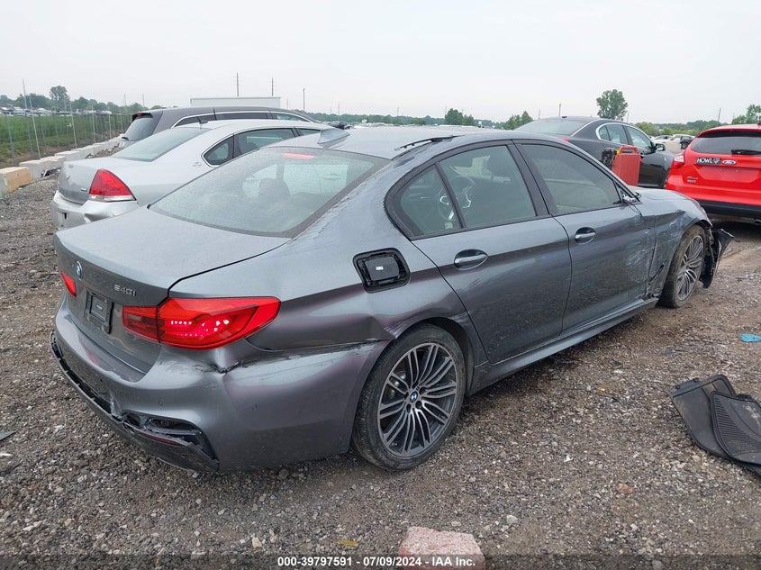 2019 BMW 540I XDRIVE VIN: WBAJE7C58KWW09209