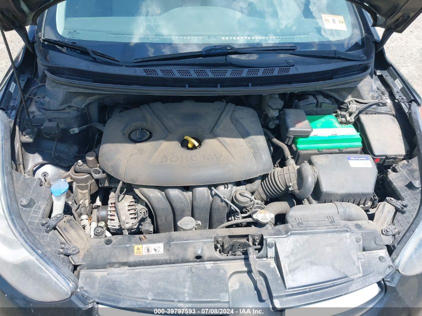 2013 Hyundai Elantra Gls VIN: KMHDH4AEXDU923320 Lot: 39797593