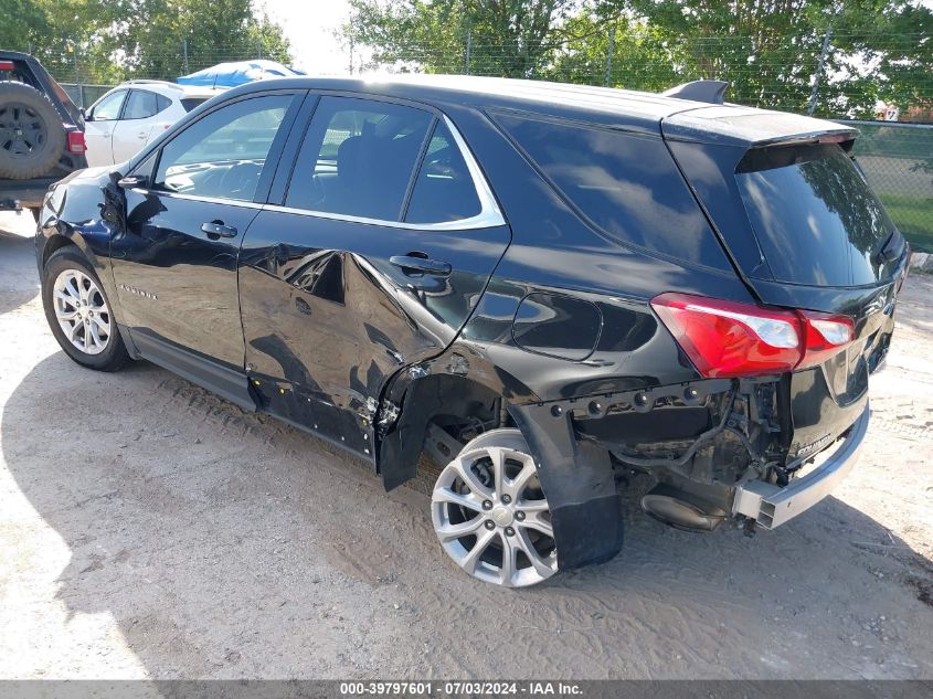 2020 Chevrolet Equinox Fwd Lt 1.5L Turbo VIN: 3GNAXKEV4LL203357 Lot: 39797601