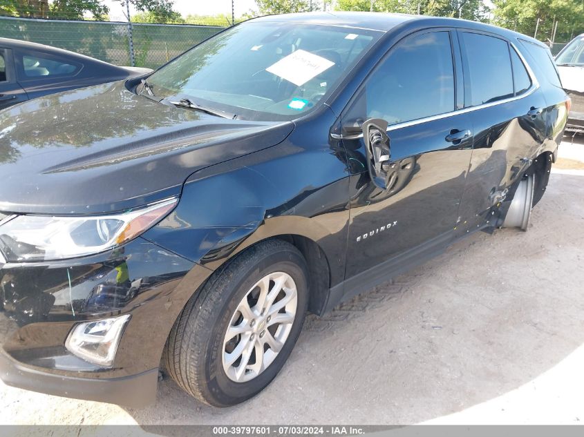 2020 Chevrolet Equinox Fwd Lt 1.5L Turbo VIN: 3GNAXKEV4LL203357 Lot: 39797601