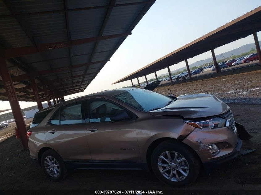 2019 Chevrolet Equinox Ls VIN: 2GNAXHEV1K6140675 Lot: 39797624