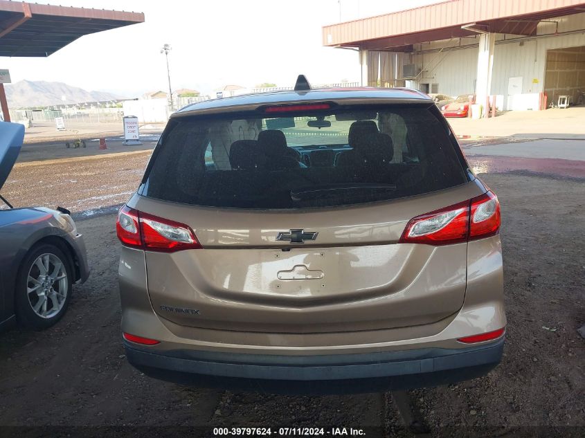 2019 Chevrolet Equinox Ls VIN: 2GNAXHEV1K6140675 Lot: 39797624