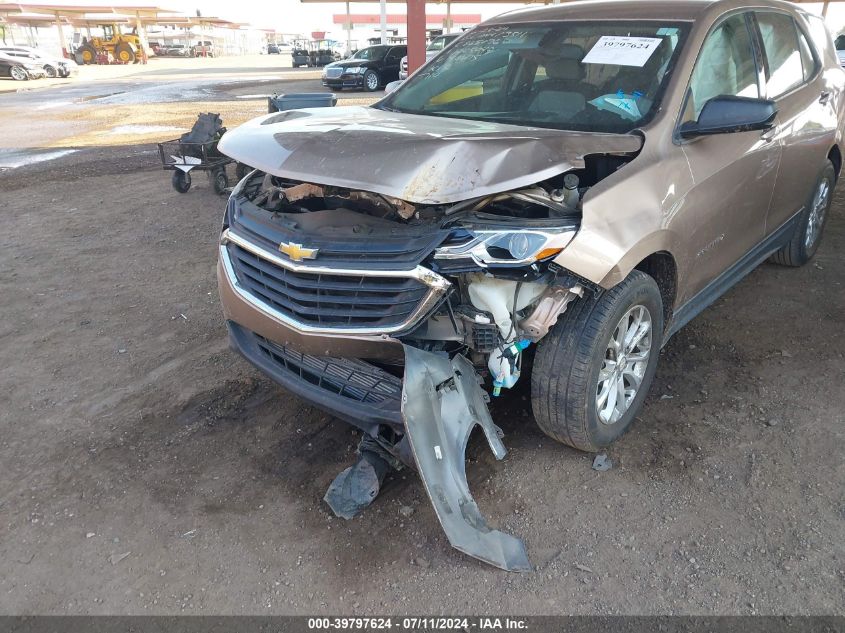 2019 Chevrolet Equinox Ls VIN: 2GNAXHEV1K6140675 Lot: 39797624