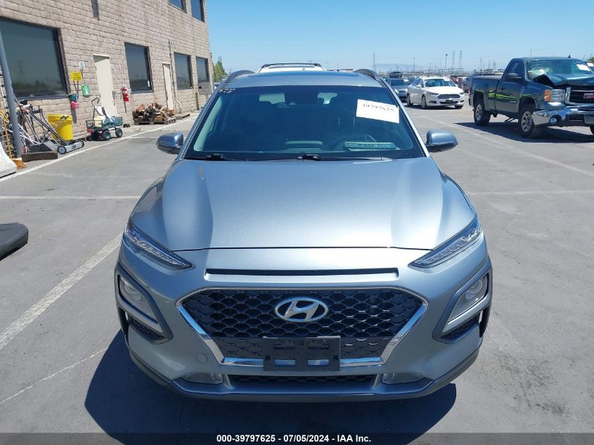 2020 Hyundai Kona Limited VIN: KM8K33A5XLU487180 Lot: 39797625