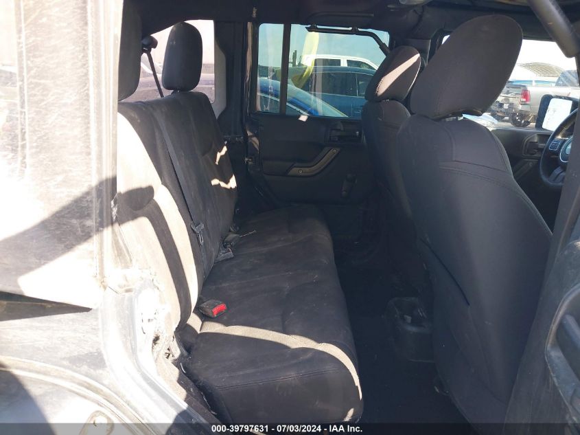 2017 Jeep Wrangler Unlimited Sport 4X4 VIN: 1C4BJWDG3HL548746 Lot: 39797631