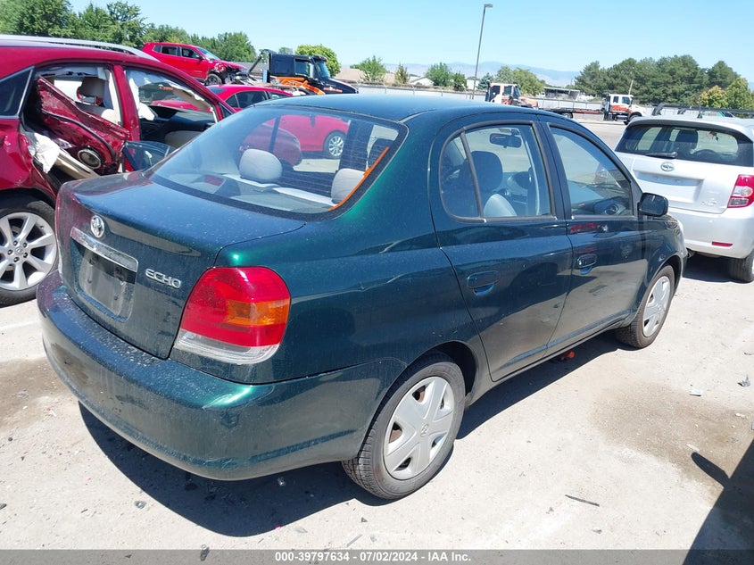 2005 Toyota Echo VIN: JTDBT123750360743 Lot: 39797634