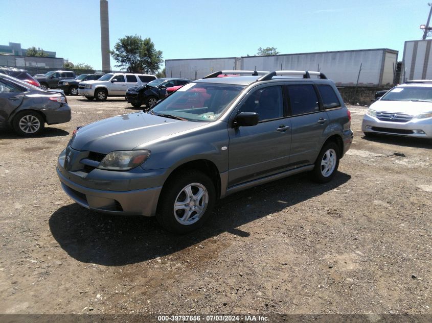 2004 Mitsubishi Outlander Ls VIN: JA4LZ31F64U050207 Lot: 39797656