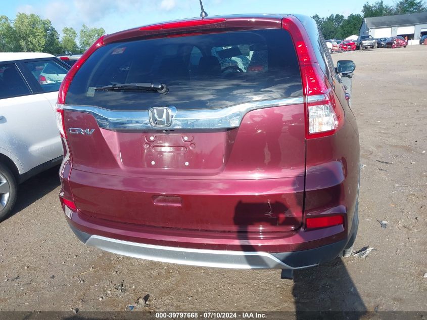 2015 Honda Cr-V Ex VIN: 5J6RM3H54FL027331 Lot: 39797668