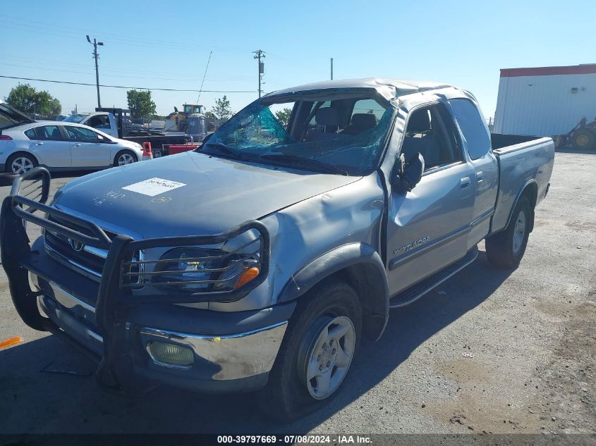 2001 Toyota Tundra Access Cab/Access Cab Sr5 VIN: 5TBRT34191S209621 Lot: 39797669