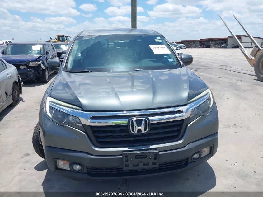 2019 HONDA RIDGELINE RTL - 5FPYK3F62KB006517