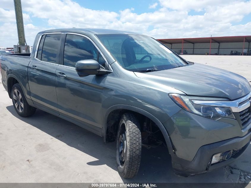 2019 Honda Ridgeline Rtl VIN: 5FPYK3F62KB006517 Lot: 39797684