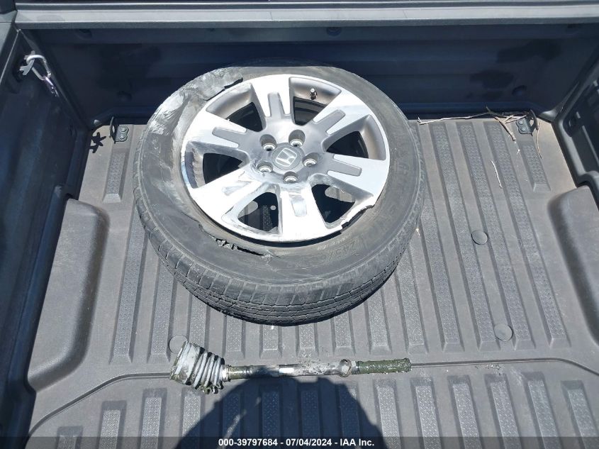 2019 HONDA RIDGELINE RTL - 5FPYK3F62KB006517