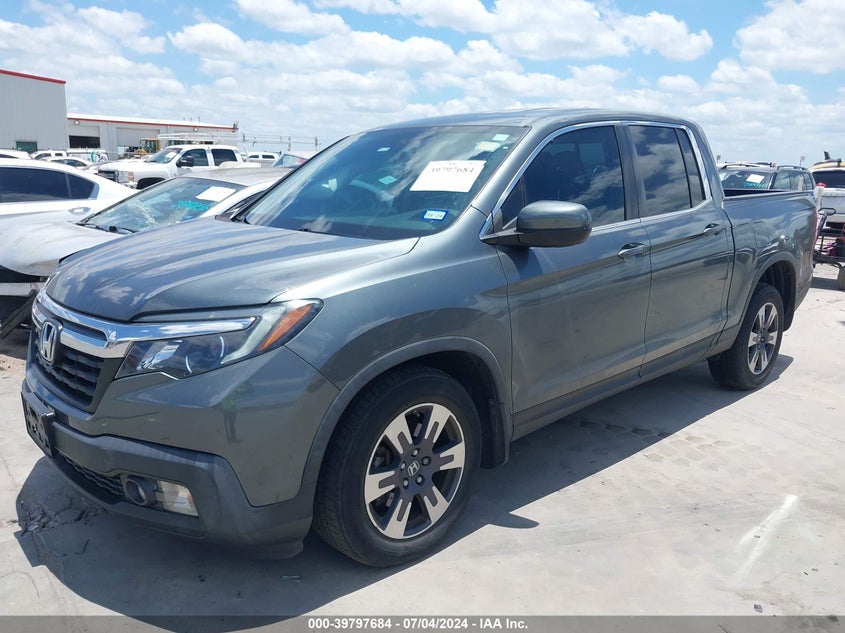 2019 HONDA RIDGELINE RTL - 5FPYK3F62KB006517
