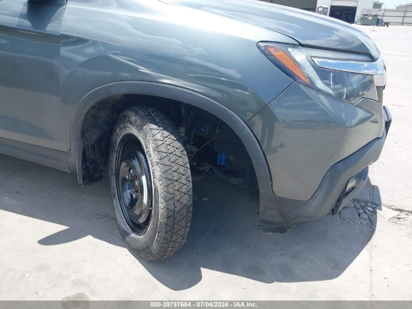 2019 HONDA RIDGELINE RTL - 5FPYK3F62KB006517