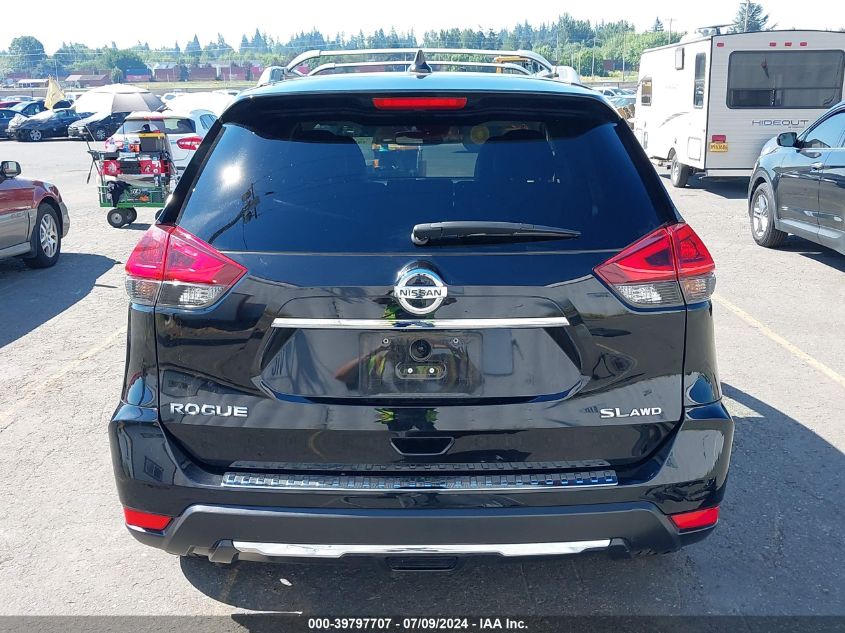 2018 Nissan Rogue Sl VIN: JN8AT2MV9JW354583 Lot: 39797707