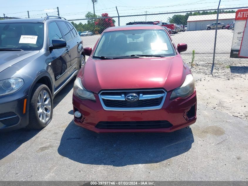 2012 Subaru Impreza Premium VIN: JF1GJAD66CH014674 Lot: 39797746