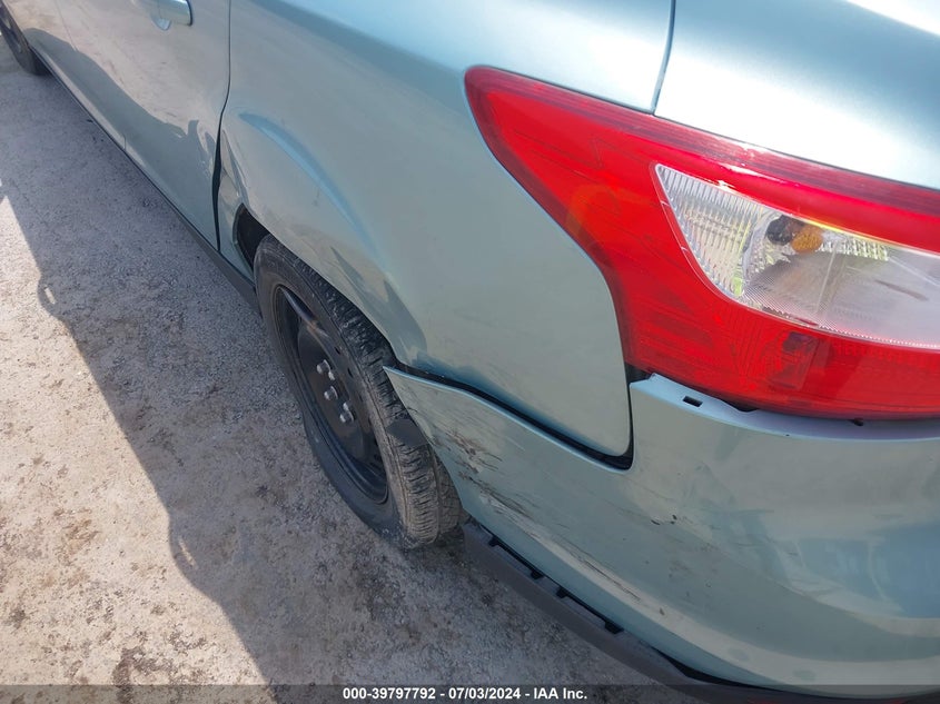 2012 Ford Focus Se VIN: 1FAHP3F2XCL471607 Lot: 39797792